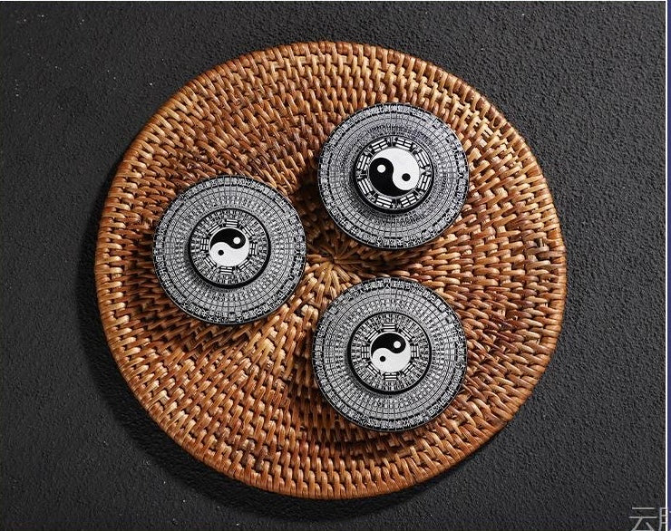 Bagua Ruleta 60mm Instrumento Giratorio Yijing Qimen Dunjia
