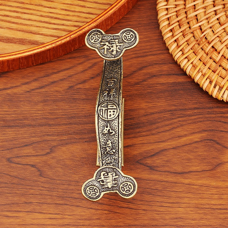 Adornos Feng Shui para atraer riqueza, longevidad y buena fortuna; productos de latón