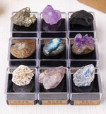 9 natural crystal stones; Feng Shui ornaments to enhance your aura